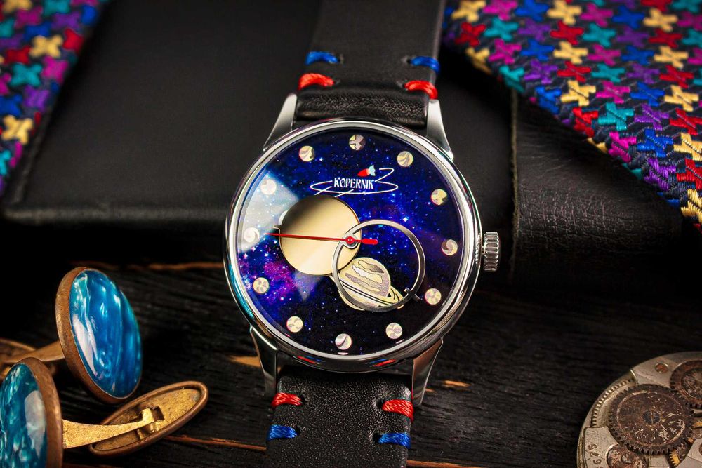Механические наручные часы Ракета Коперник в лунном стиле