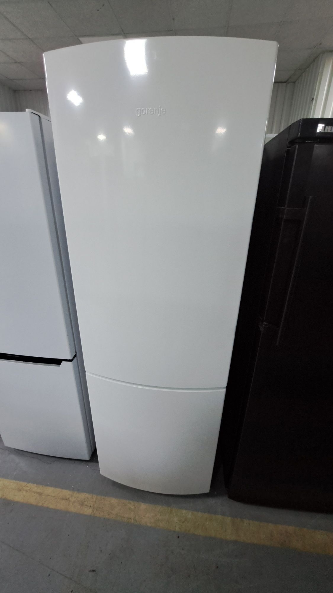 Двохкамерний холодильник Amica GKl65 Nofrost білий гарантія