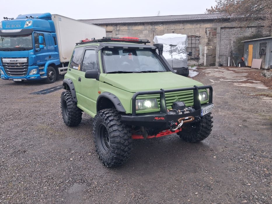 Suzuki Vitara I 1.6 16V 33"cale Radzik/Stal/Becki 4x4 Off Road Teren