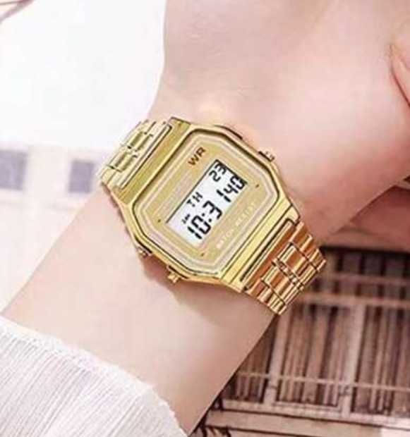 Relógio Digital Prateado (NOVO na caixa)