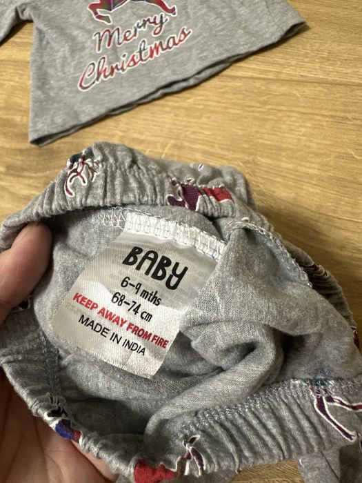 Новорічний комплект 68-74 піжама