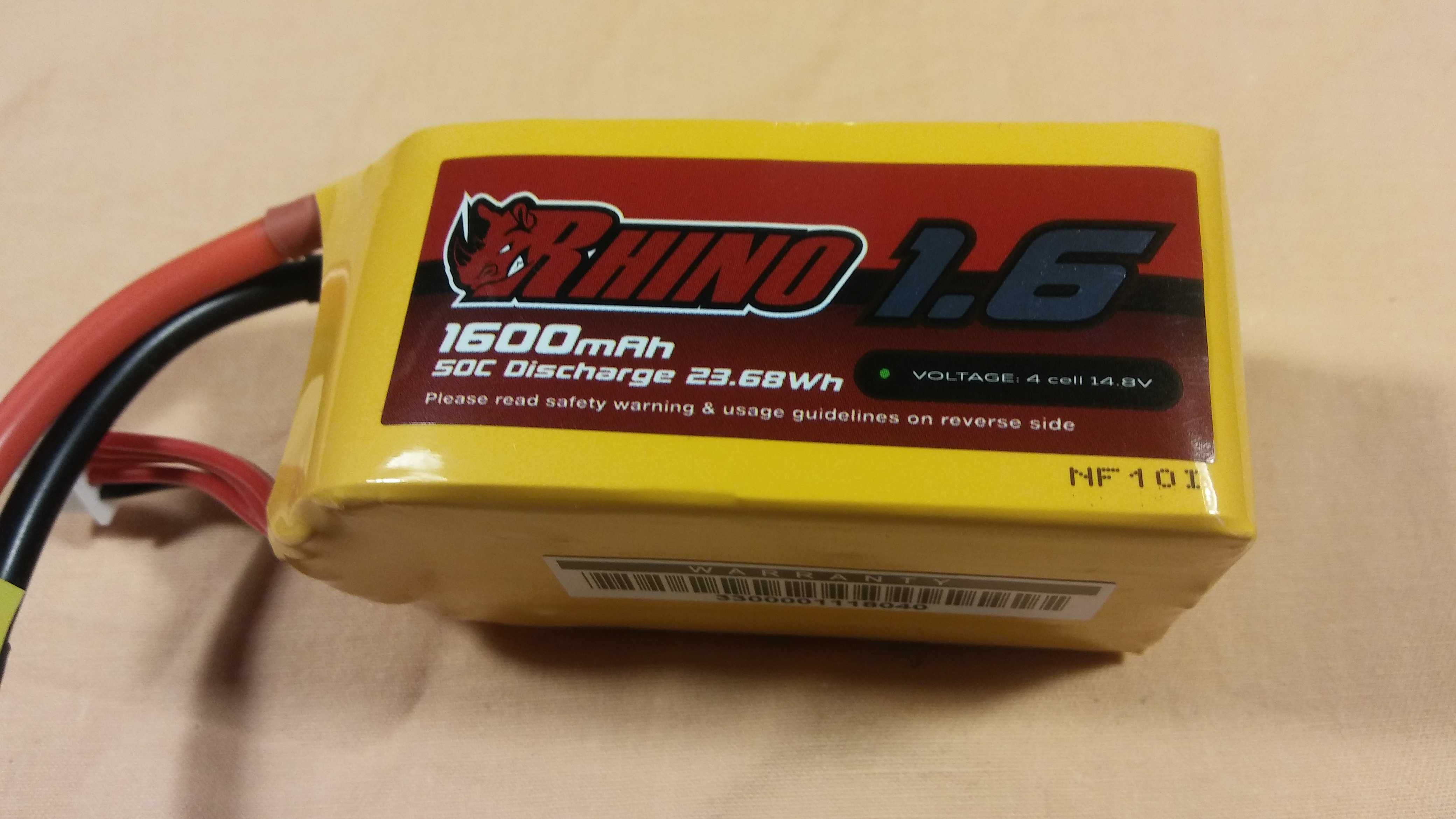 Rhino 1600mAh 4S 50C Lipo