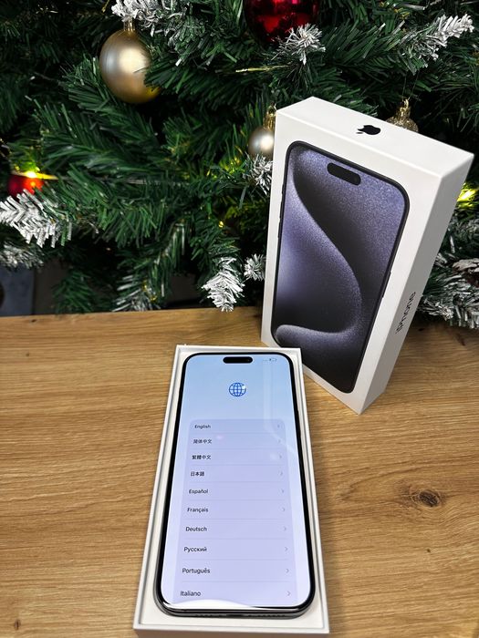 iPhone Blue Titanium[15 Pro Max/256GB] — оригінал із Німеччини