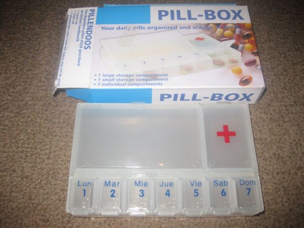 Pill-Box(Caixa de Comprimidos) Nova e Embalada!