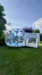 Bubble house dnuchaniec urodziny impreza gender reveal event festyn