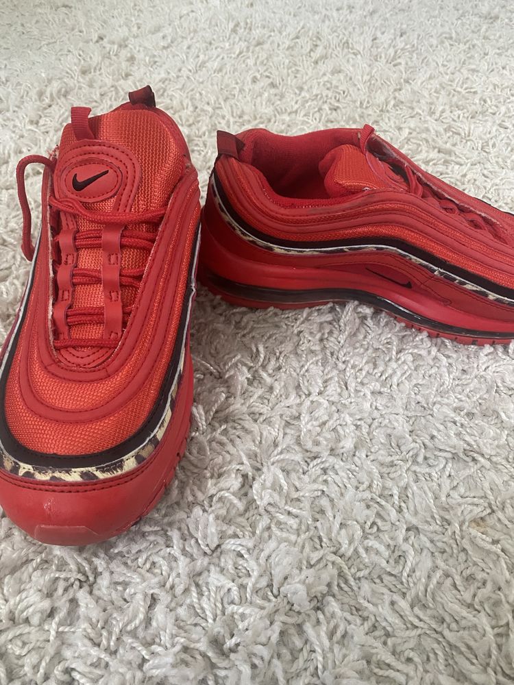 Кросівки Nike air max 97 Red Leopard оригінал