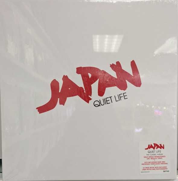 JAPAN - QUIET LIFE- LP +3CD- box- płyta nowa , zafoliowana