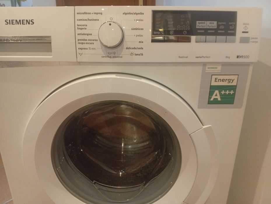 Placa eletrónica de máquina de lavar roupa Siemens