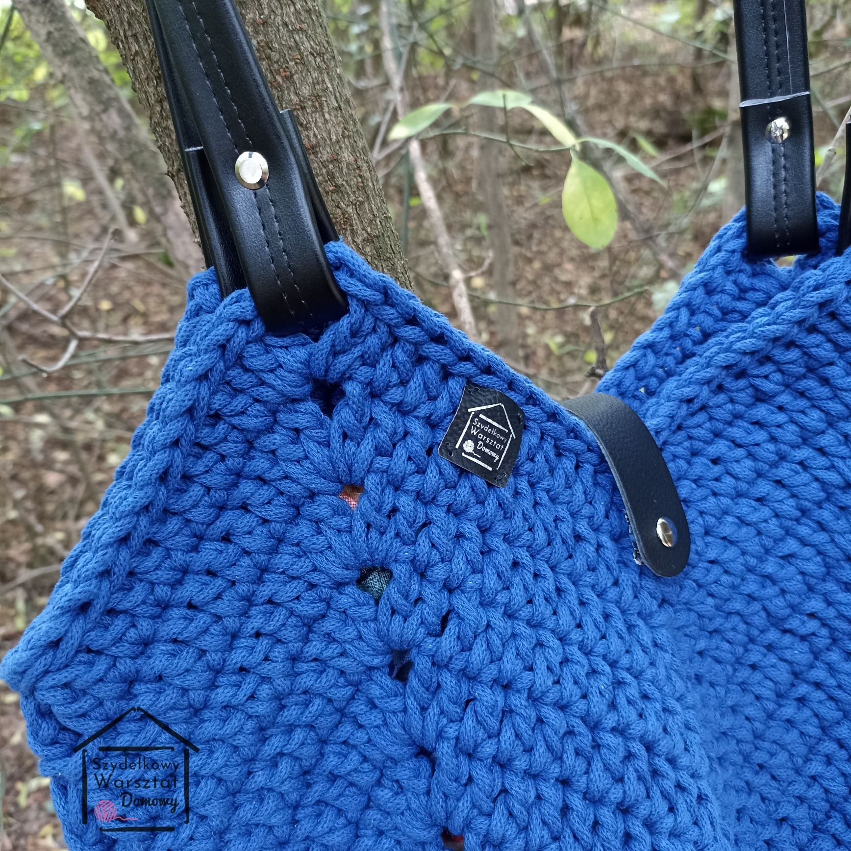 Torba tulipan, shopperka, rękodzieło, handmade