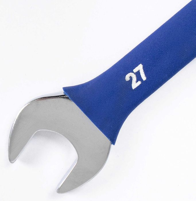 Klucze płasko-oczkowe 25 szt Profesjonalny zestaw kluczy + PŁACHTA