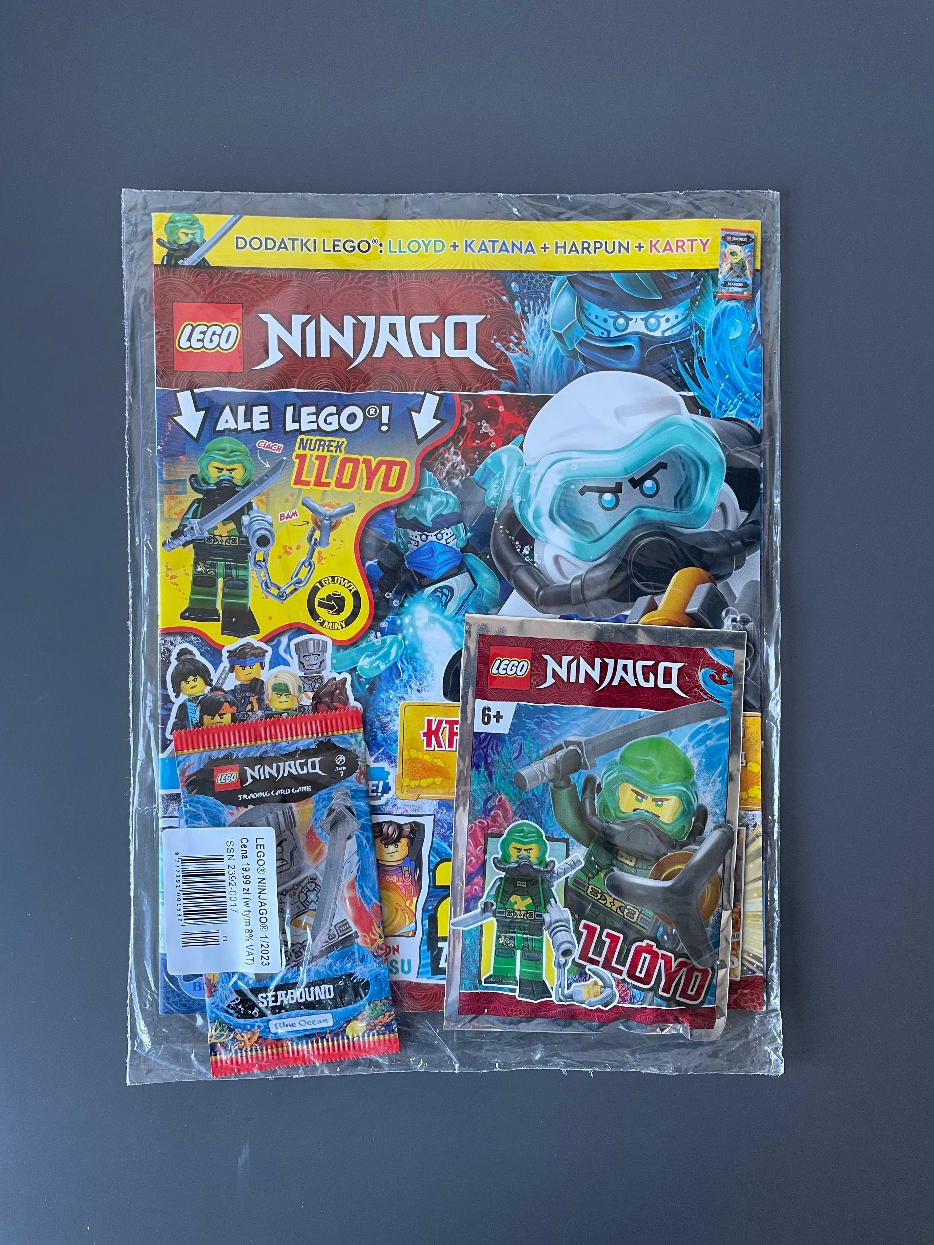 Magazyn Lego Ninjago 3/2022 - Lloyd w stroju nurka