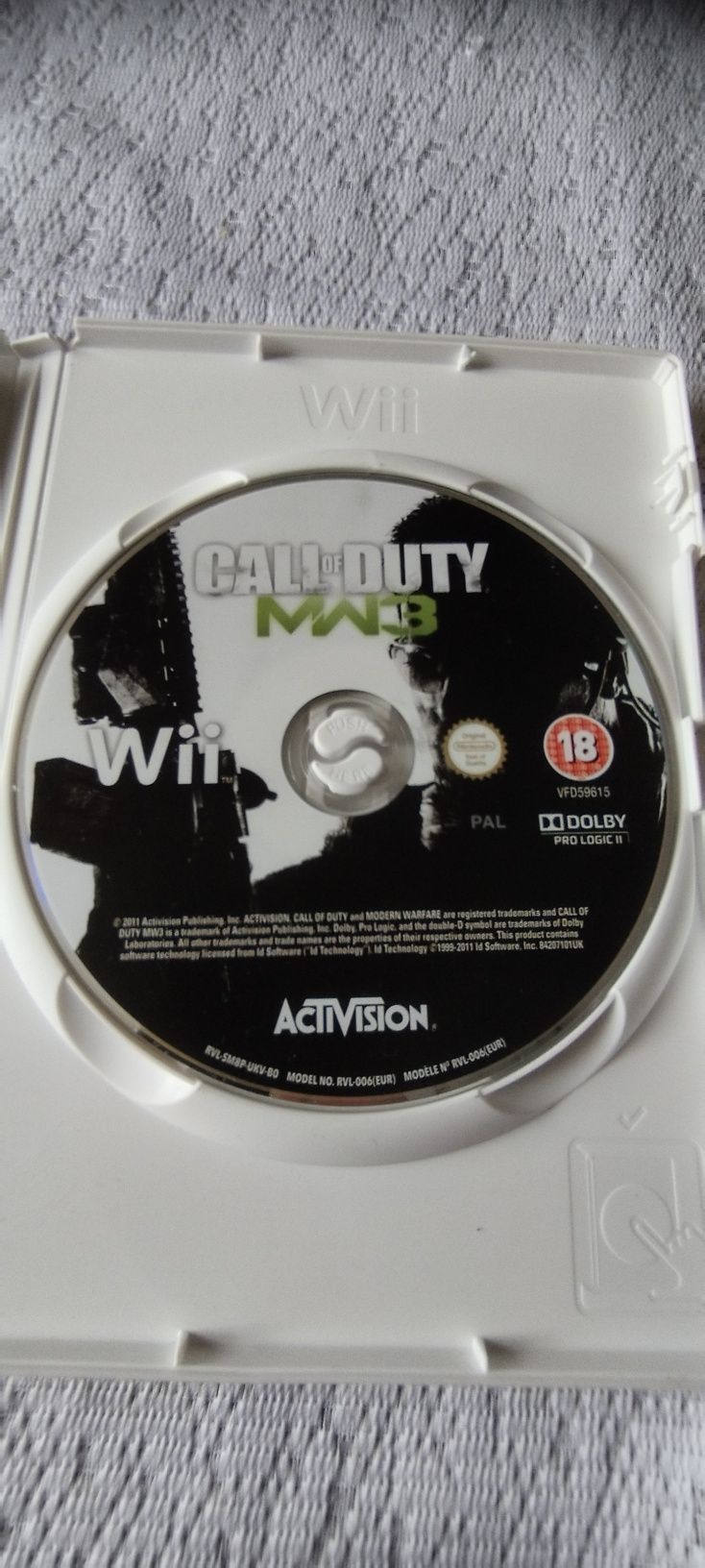 Call of duty MW3 Nintendo Wii