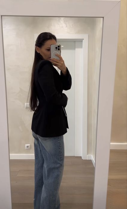 Джинсы Zara Wide Leg 32 р. жіночі широкі джинси zara