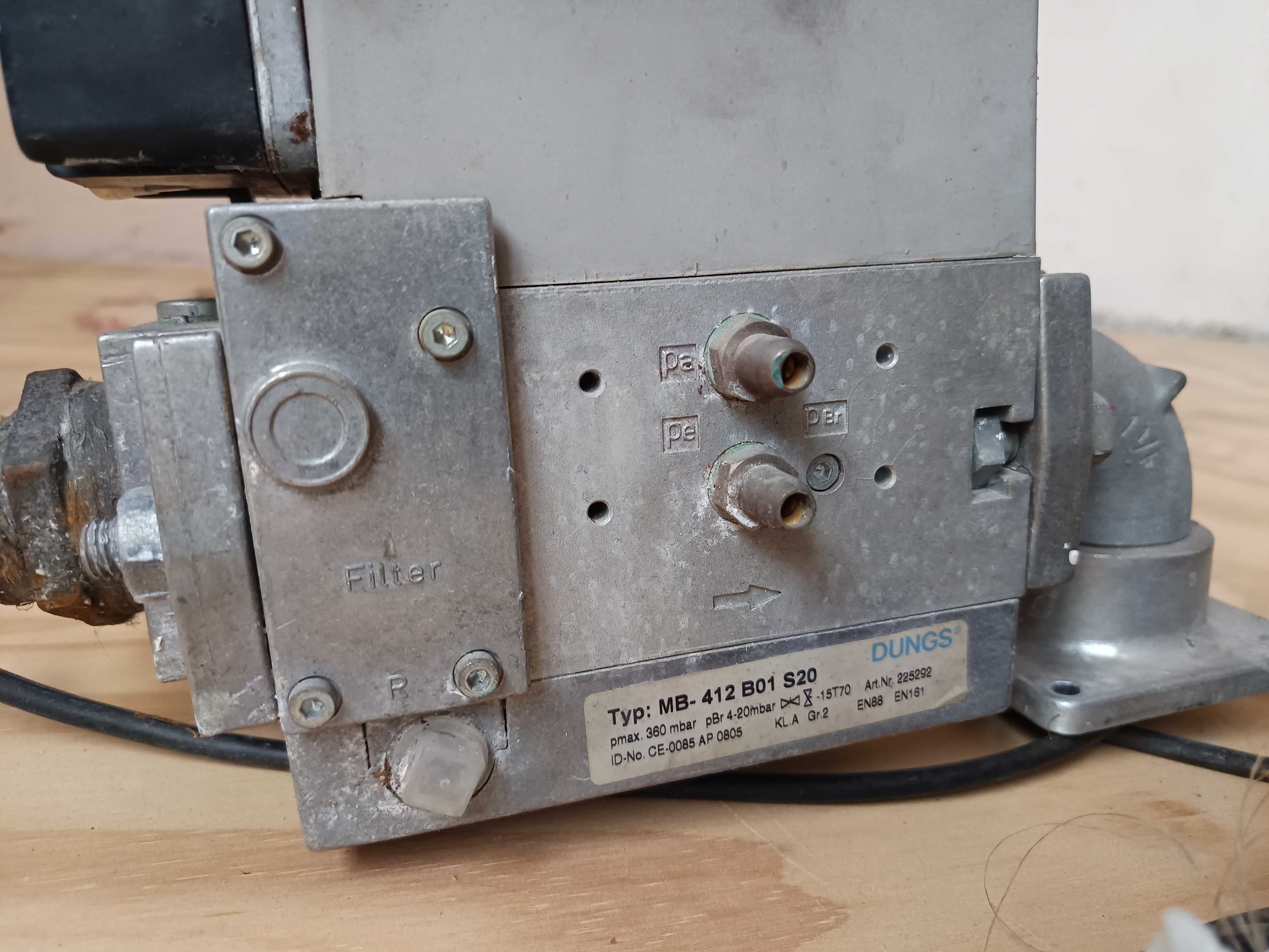 Multiblok blok gazowy zawór  DUNGS MB-412 B01 S20