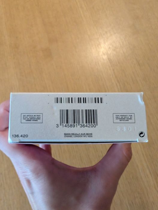 Chanel Chance zielone nowe