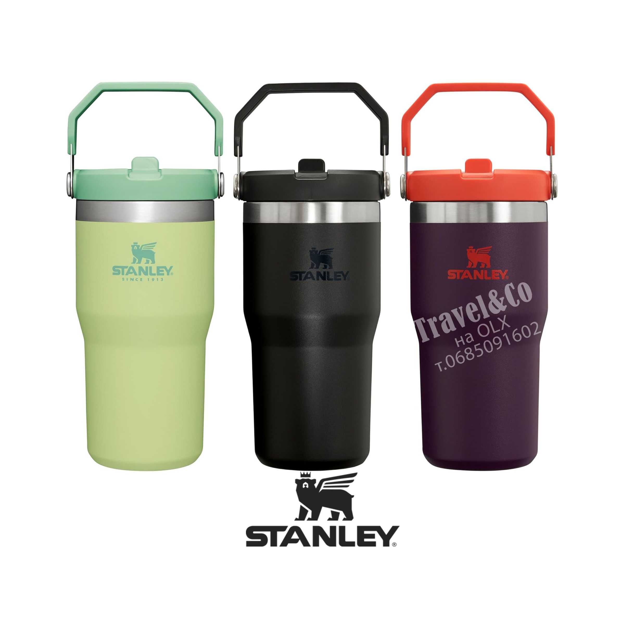 Термостакан Stanley IceFlow 591 мл (термос, quencher, стенлі)