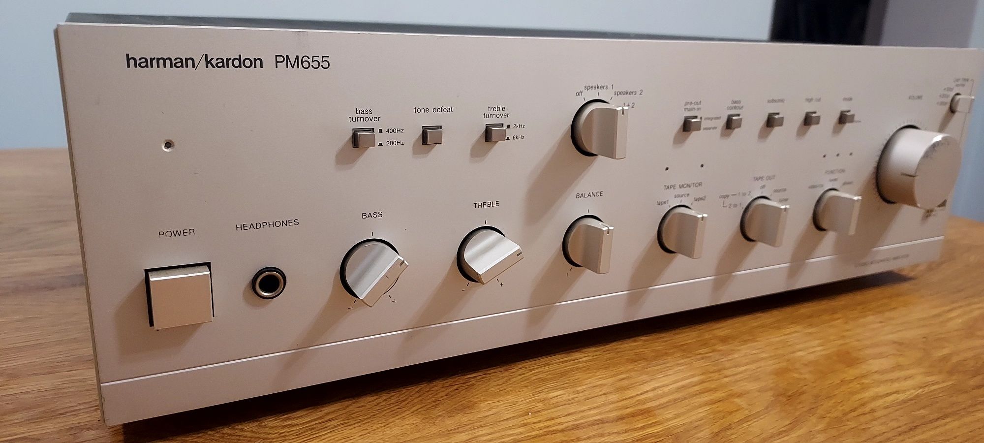 Solidny wzmacniacz Stereo Harman/Kardon PM-655