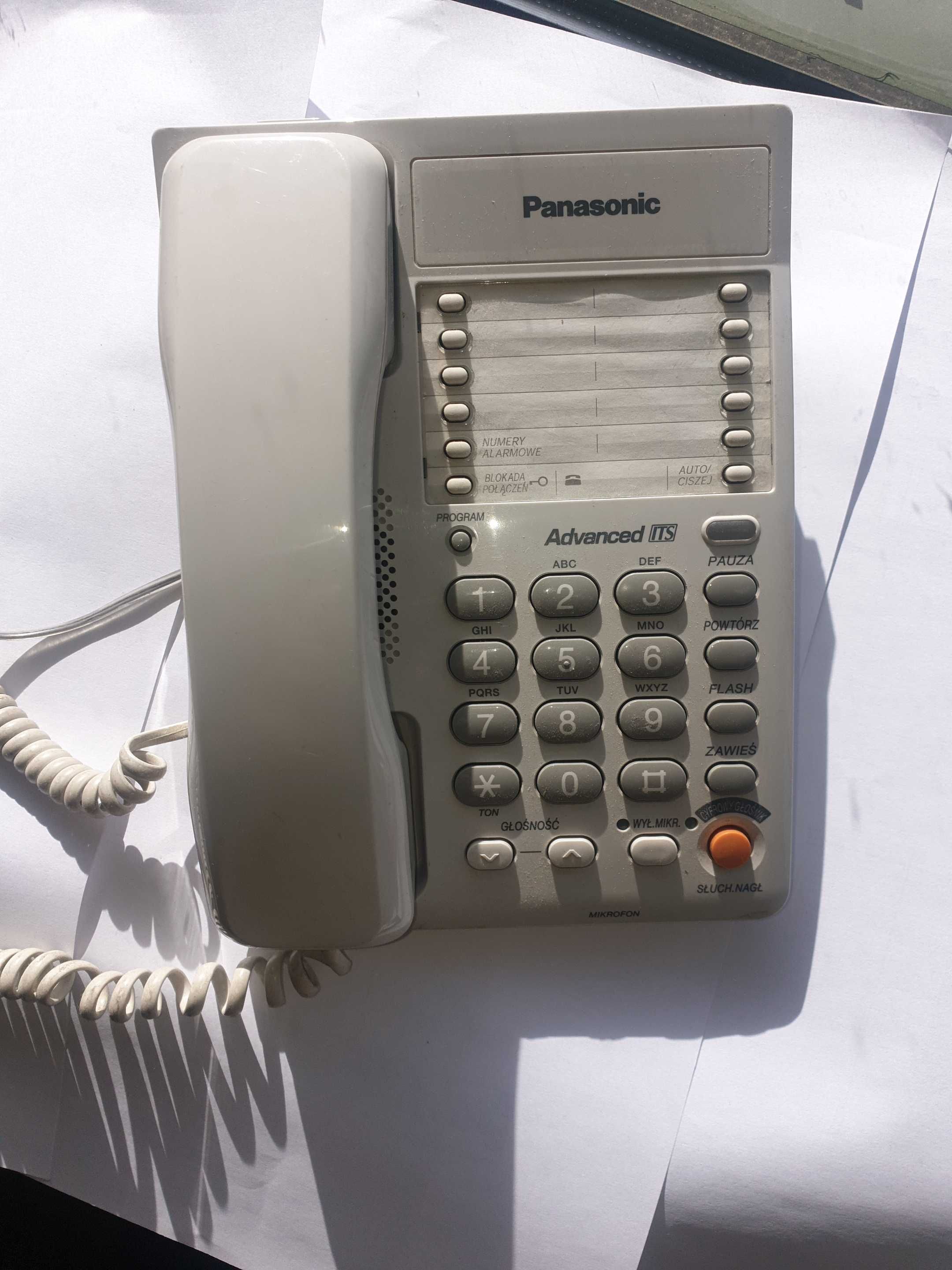 Telefon stacjonarny Panasonic, idealny do biura !
