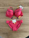 Bikini nowe 75F biustonosz kąpielowy i figi brytyjskiej firmy Cleo