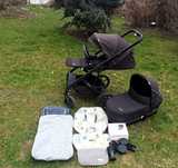 Wózek 2w1 CYBEX LAVASTONE BLACK balios S gratis dodatki