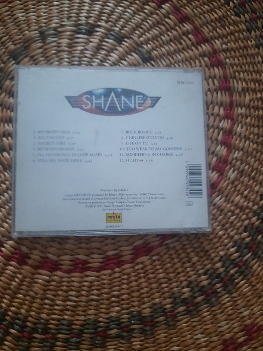 CD z muzyką Shane - Hold on z 1991 roku