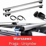Bagażnik dachowy na relingi alu belki otwarte HOALTE WARSZAWA URSYNÓW