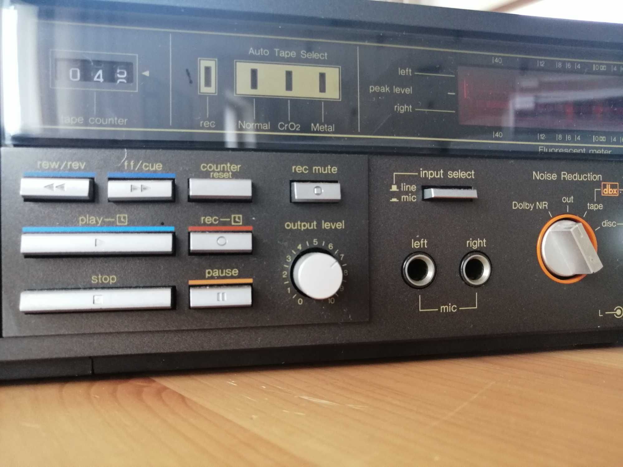Deck Technics M228X Made in JAPAN, DBX