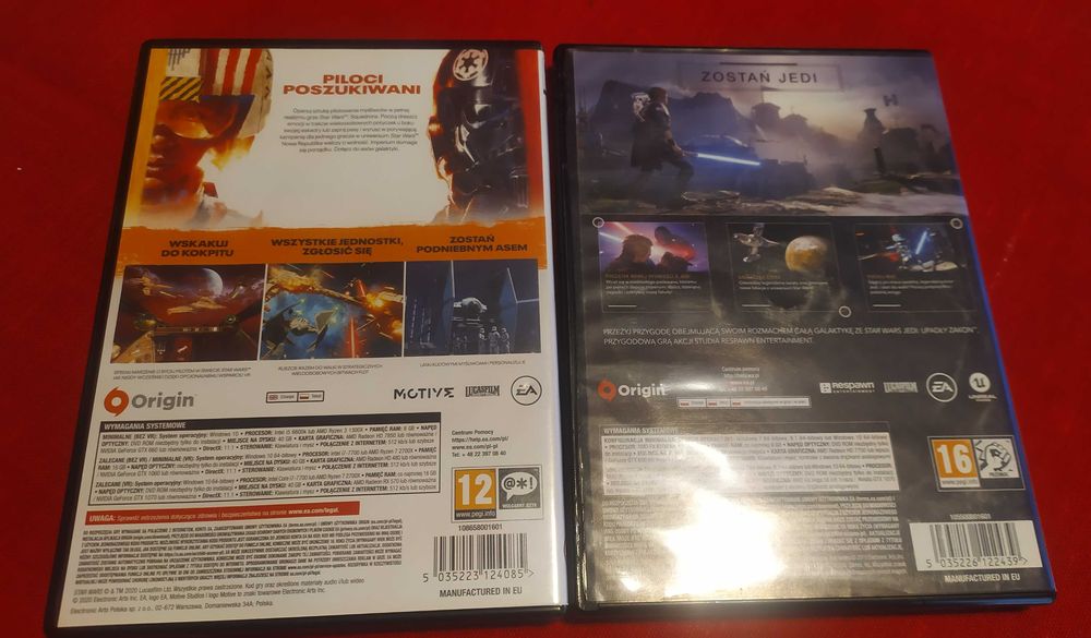 Star Wars Jedi Fallen Order, Star Wars Squadrons PC