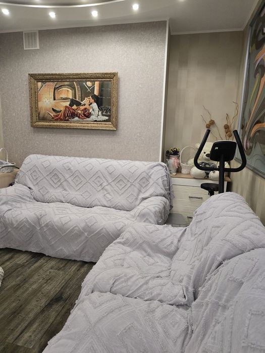 Покривала в скандинавському стилі для ліжка, накидки на диван.