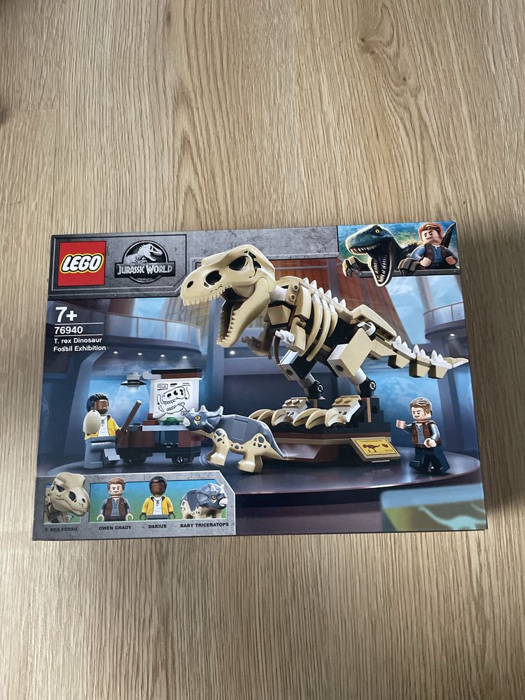 Lego 76940 NOWE jutrassic world t-rex szkielet