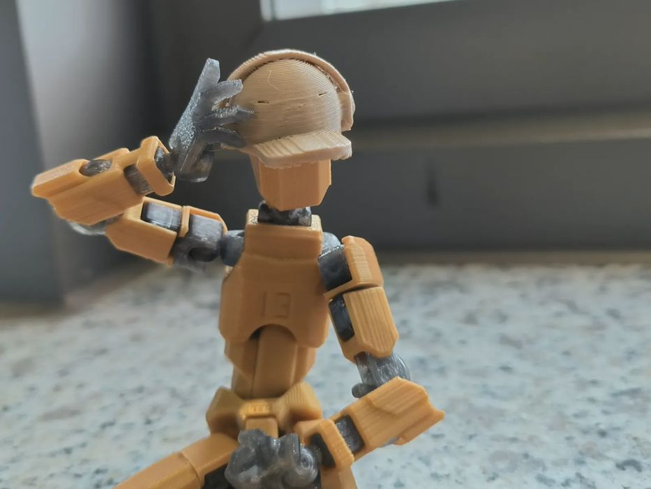 Chapéu Bico de Pato com Auscultadores para Dummy 13