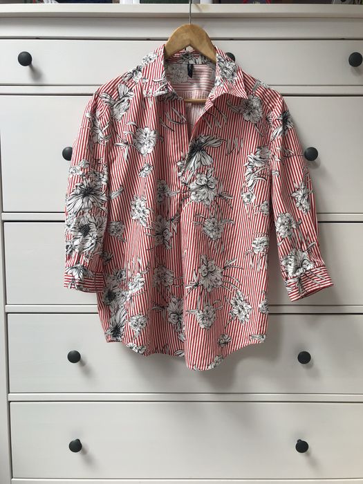 Koszula oversize Only casual M 38 luźna szeroka w paski