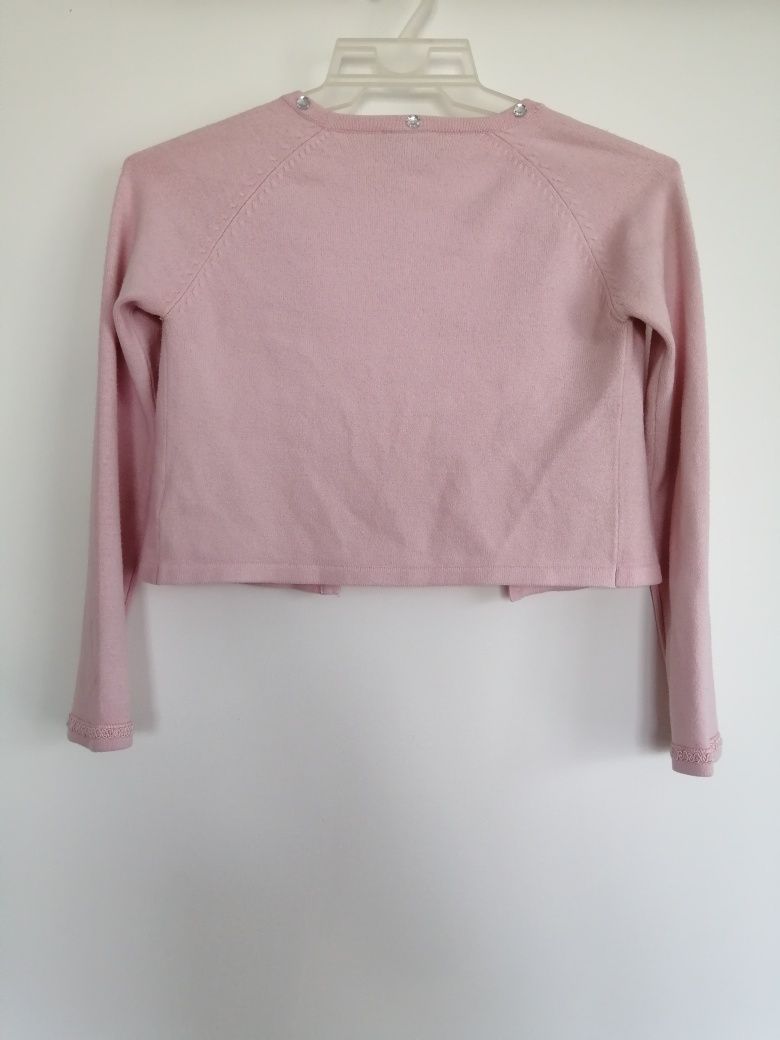 Różowy Sweterek rozmiar 116