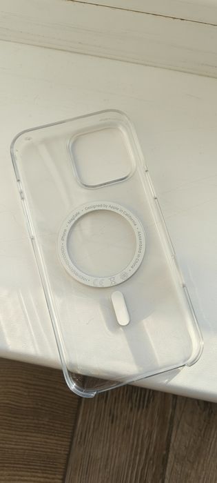 Чохол Phone 16 Pro Max Clear Case with MagSafe  (MA7F4)