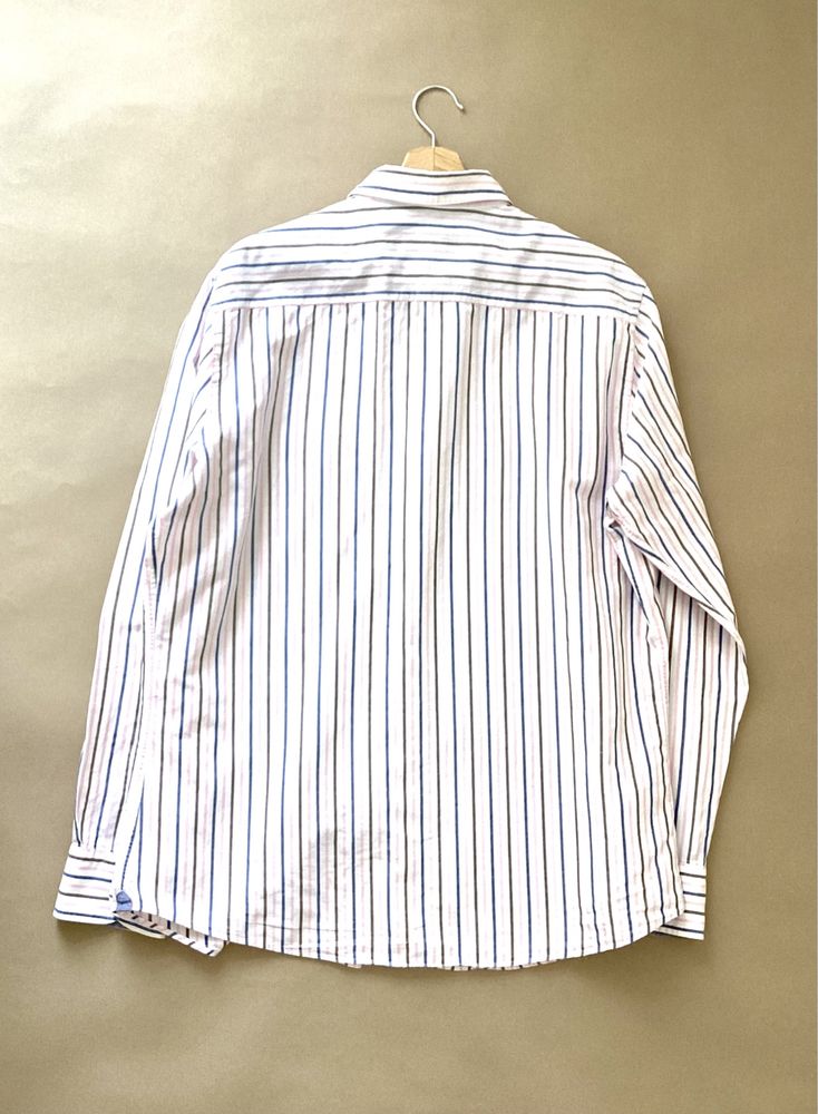 Koszula męska len rozmiar XL Massimo Dutti