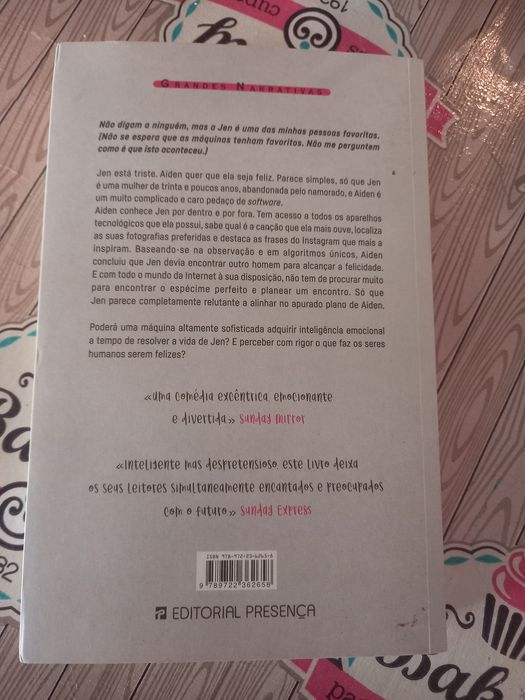 "A Felicidade é para os Humanos" Livro como novo 438 páginas