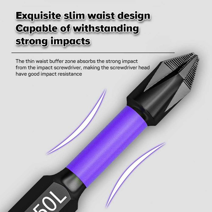 біта ph2 ударна 9 см 10 см бита ph2 ударная набір біт набор бит