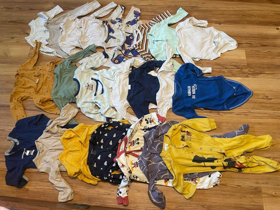 Duza paka, Odzież niemowlęca 50-68 dla chłopca