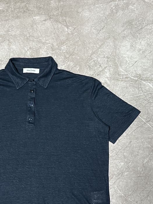 Лляне поло Gran SASSO (оригінал, made in Italy)