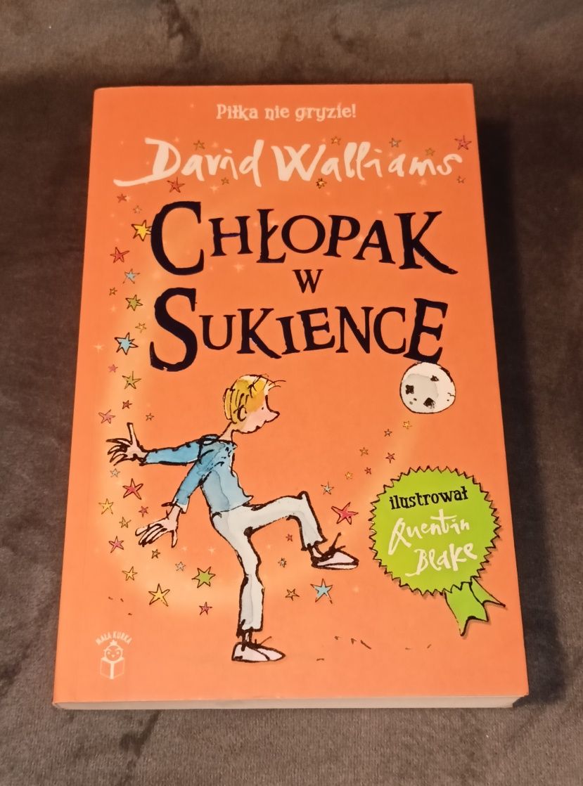 chłopak w sukience David Walliams