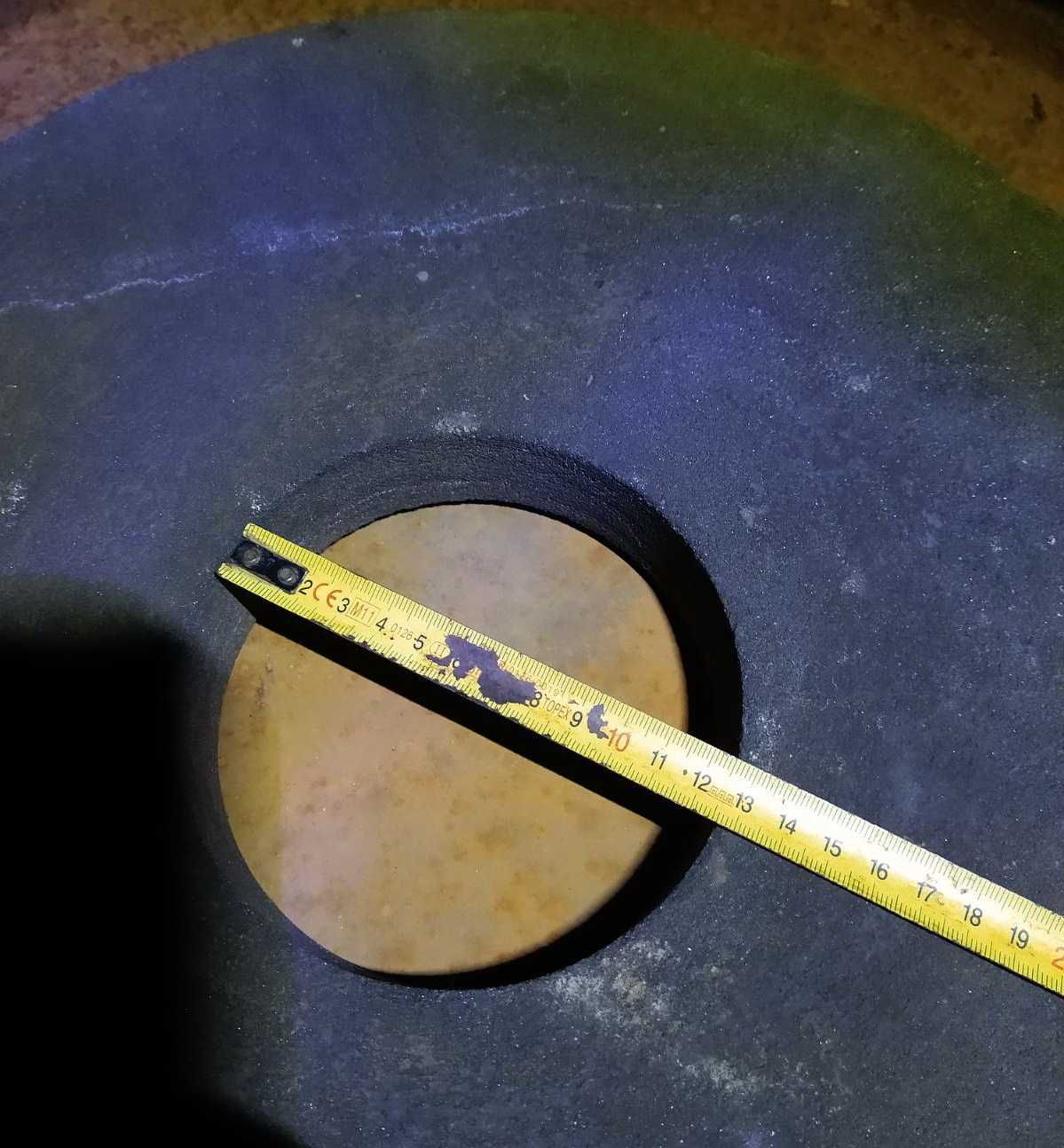 Круг точильний наждак камінь ножачний круг 40 см товщіна 4см
