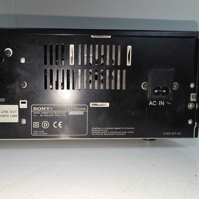 Sony SLV-T2000NP com HI8 / VHS Gravador