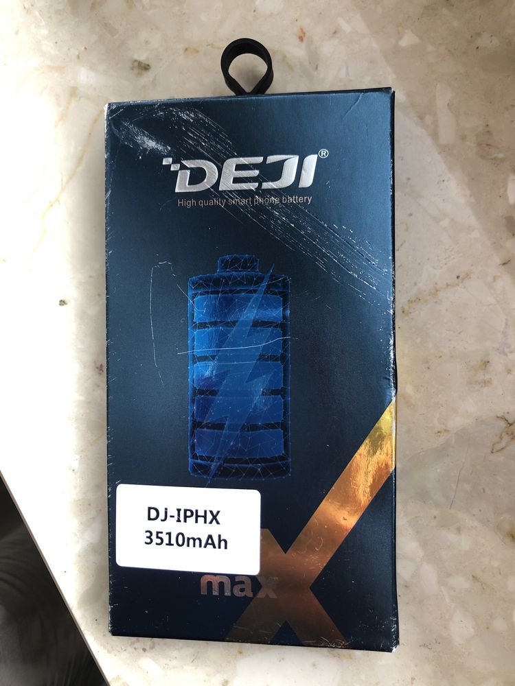 Bateria DEJI do iPhone X 3510 mAh