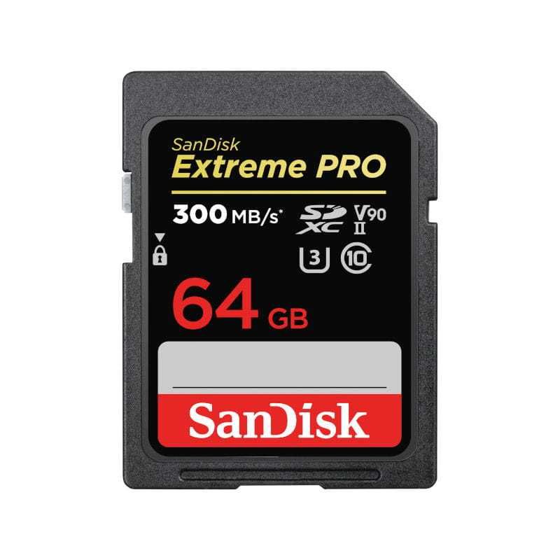 Karta pamięci SanDisk Extreme Pro SDXC 64GB 300 MB/s UHS-II V90