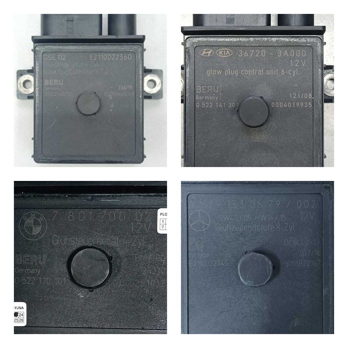 Przekaźnik sterownik moduł grzania świec żarowych BMW M57 MERCEDES KIA