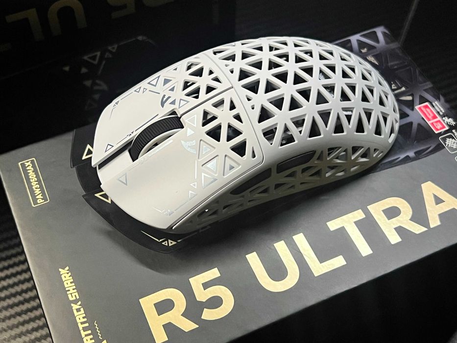 ‼️Attack Shark R5 Ultra игровая мышка из карбона‼️NEW‼️Гарантия‼️