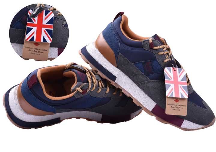 Buty Męskie Sportowe Lee Cooper Sneakersy Granat -3006 r.41 wys.24h