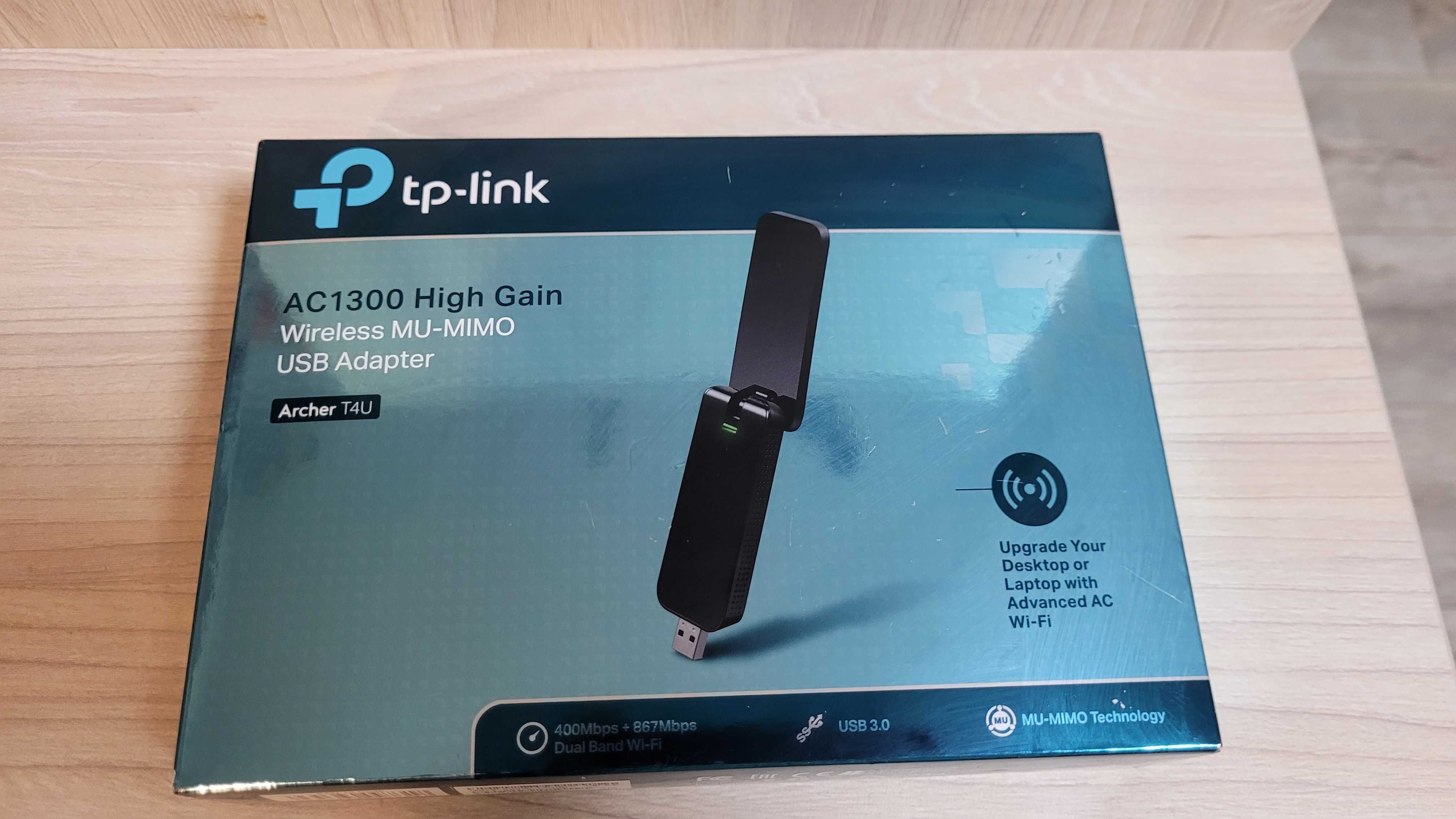 Wi-Fi адаптер TP-Link Archer T4U AC1300 High Gain