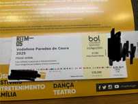 Vendo Passe Geral para o Paredes de Coura