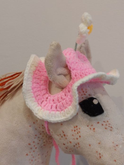 Czapeczka szydelkowa hobby horse